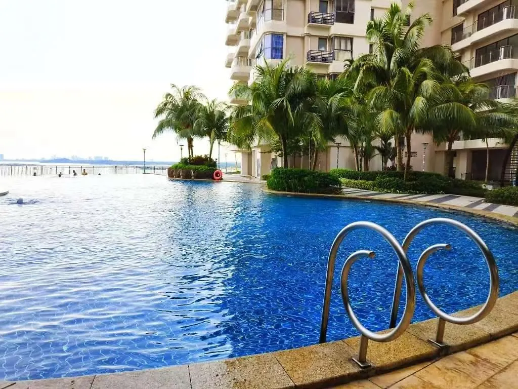Apartmán 2 Seaview Balcony@Danga Bay Johor Bahru