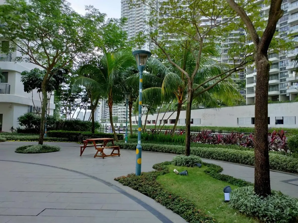 Apartmán 2 Seaview Balcony@Danga Bay Johor Bahru Malajsie