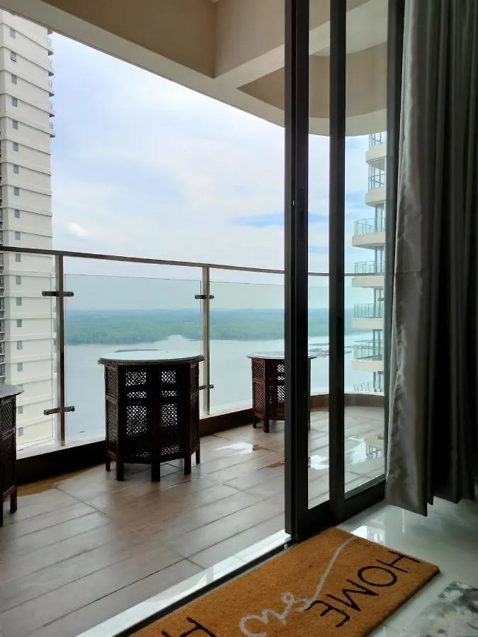 Apartmán 2 Seaview Balcony@Danga Bay Johor Bahru